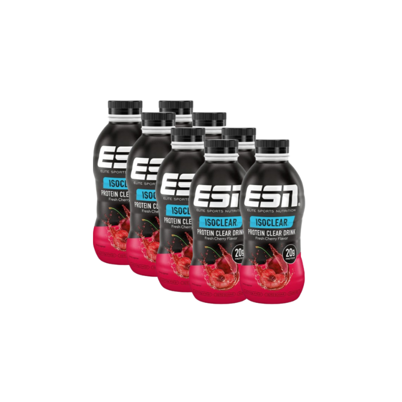 ESN Isoclear Protein Clear Drink Fresh Cherry (8x500ml)