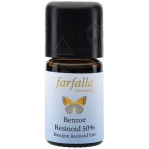 Farfalla Benzoe Resinoid 50% Bio (5ml)