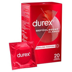 durex Gefühlsecht Classic Kondome (20 Stk)