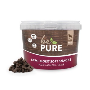 bePure Semi​-​Moist Soft Snackz mit Lamm (1.8kg)