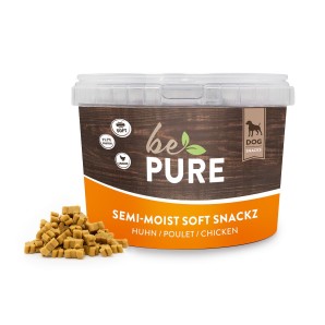 bePure Semi​-​Moist Soft Snackz mit Huhn (1.8kg)