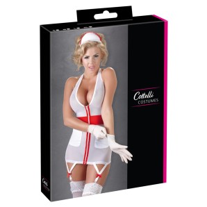 Cottelli COSTUMES erotisches Krankenschwester-Kostüm, Grösse S (1 Stk)