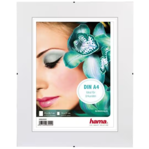Hama Bilderrahmen Clip-Fix Grau/Transparent, 15x21cm (1 Stk)