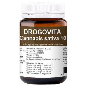 DROGOVITA Cannabis sativa 10 Kapseln (100 Stk)
