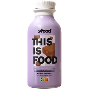 YFood Drink meal fudge brownie (500ml)