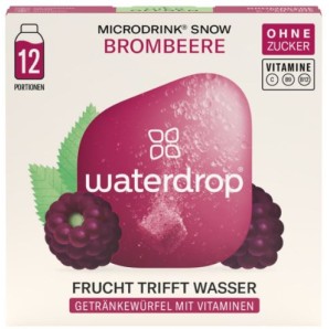 waterdrop Microdrink Brombeere Snow (6x12 Stk)