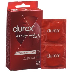 Durex Kondome Gefühlsecht Classic (10 Stk)