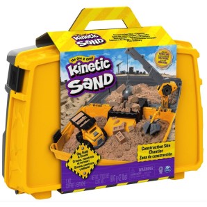 Spin Master Kinetic Sand Construct Box (907g)