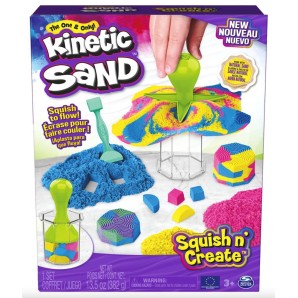 Spin Master Kinetic Sand Squish N Create (1 Stk)