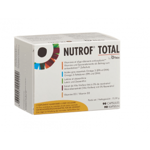 Nutrof Total Vitamine Spurenelemente Omega 3 Kapseln (90 Stk)