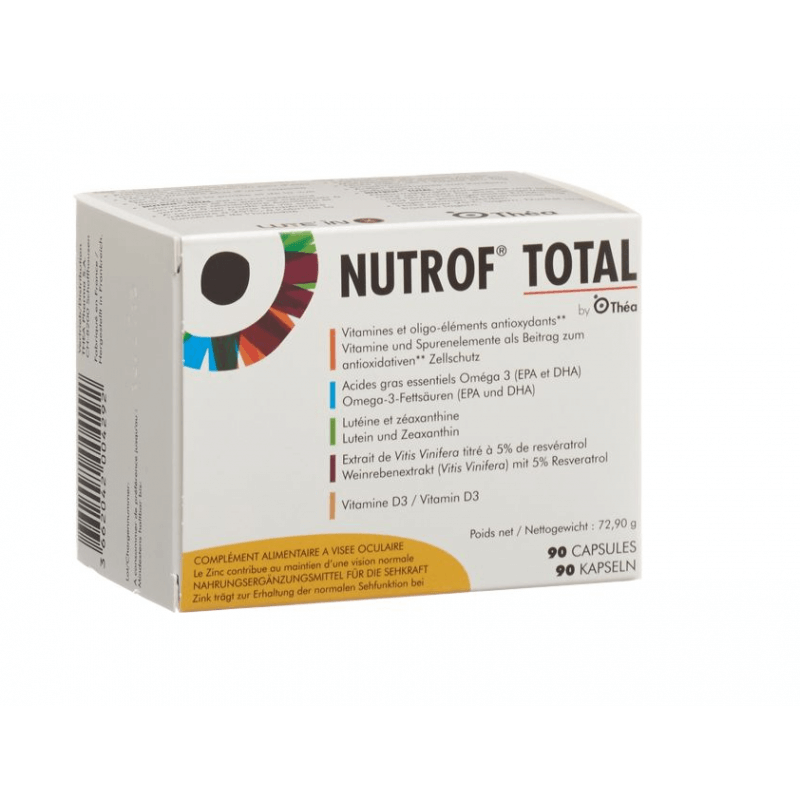 NUTROF Total Vitamins Trace Elements Omega 3 capsules (90 pièces)