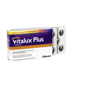 Vitalux plus capsules Omega + Lutein (28 pcs)