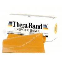 Theraband Bande d'exercice (5.50m x12.7cm, extra forte)