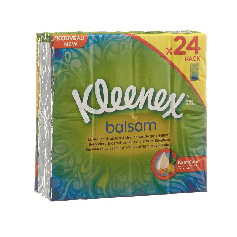 Kleenex Balsam handkerchiefs (24 x 9 pieces)
