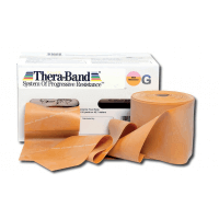 TheraBand roll gold (45.5m x 12.7cm, extra strong)