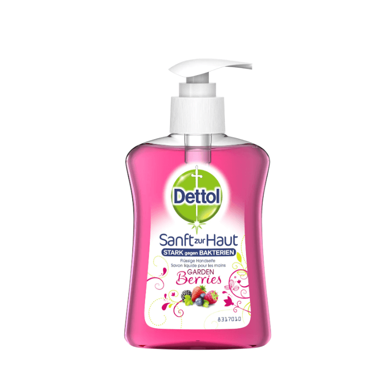 Dettol pump savon gardenberries (250ml)