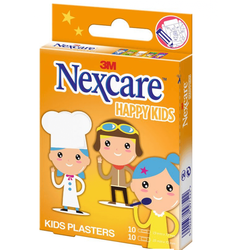 3M Nexcare children's plasters Happy Kids professions (20 pieces)