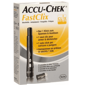 Accu-Chek FastClix Kit + 6 lancets