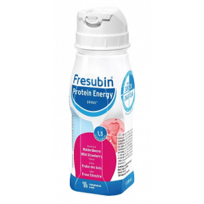 FRESUBIN Protein Energy DRINK wild strawberry FlatCap (4x200ml)