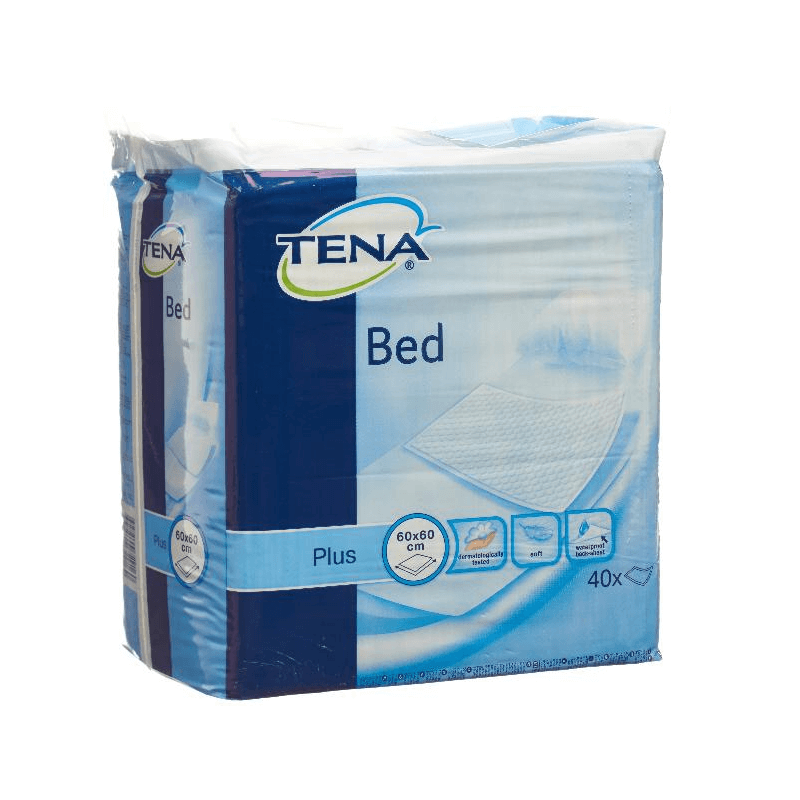 Tena Bed Plus Krankenunterlage 60 x 60cm (40 Stk)