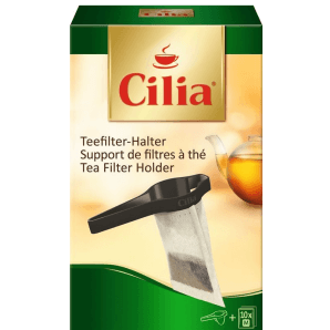 Cilia Teefilter Halter mit (10 Teefilter)