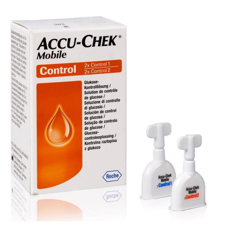 Accu-Chek mobile Solution de contrôle (2x2)