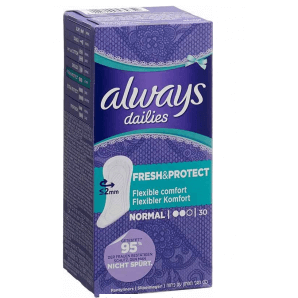 Always Fresh & Protect Normal Panty Liners (30 pcs)