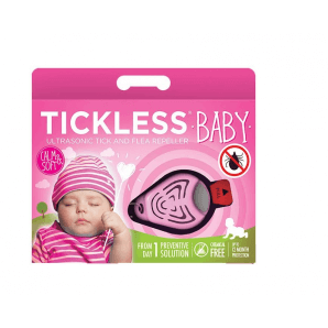 Tickless bébé pour Protection anti-tiques (rose)