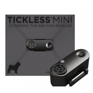 Tickless Mini Pet-Zecken und Flohschutz (schwarz)
