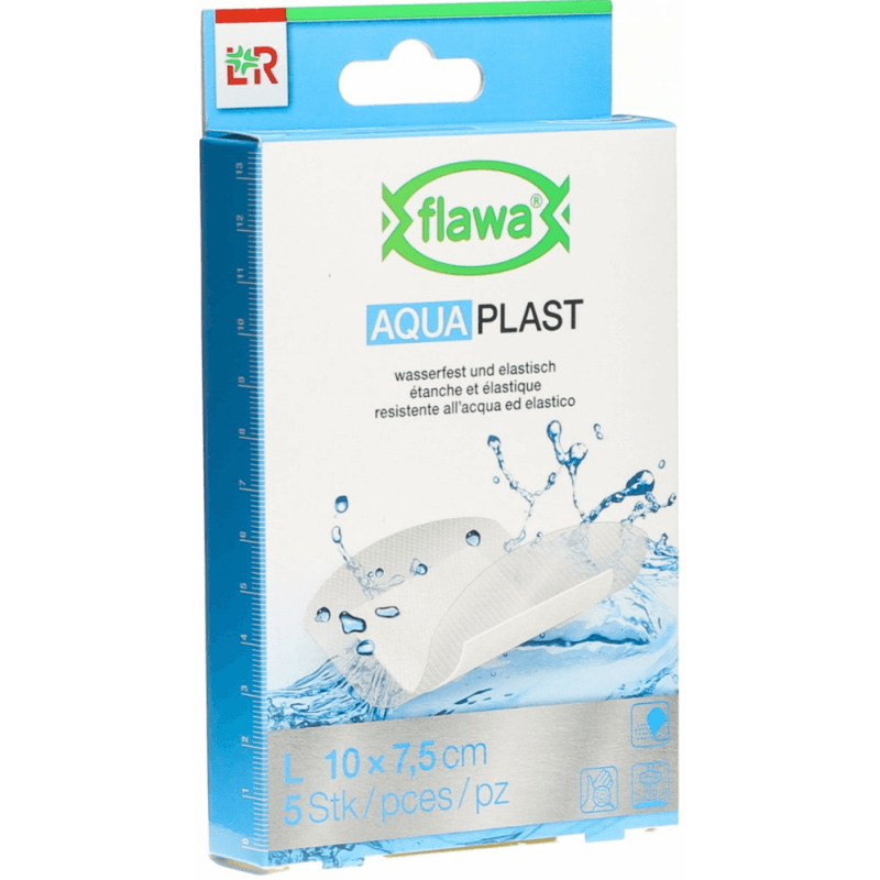 FLAWA Aqua plaster 7.5x10cm waterproof (5 pieces)
