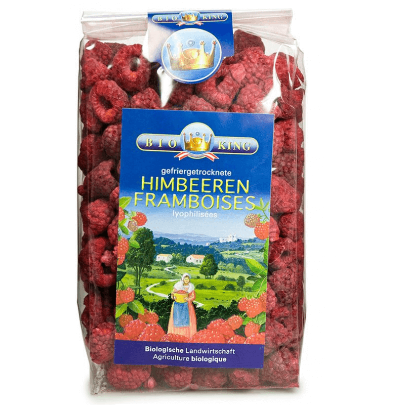 BioKing raspberries freeze-dried (100g)