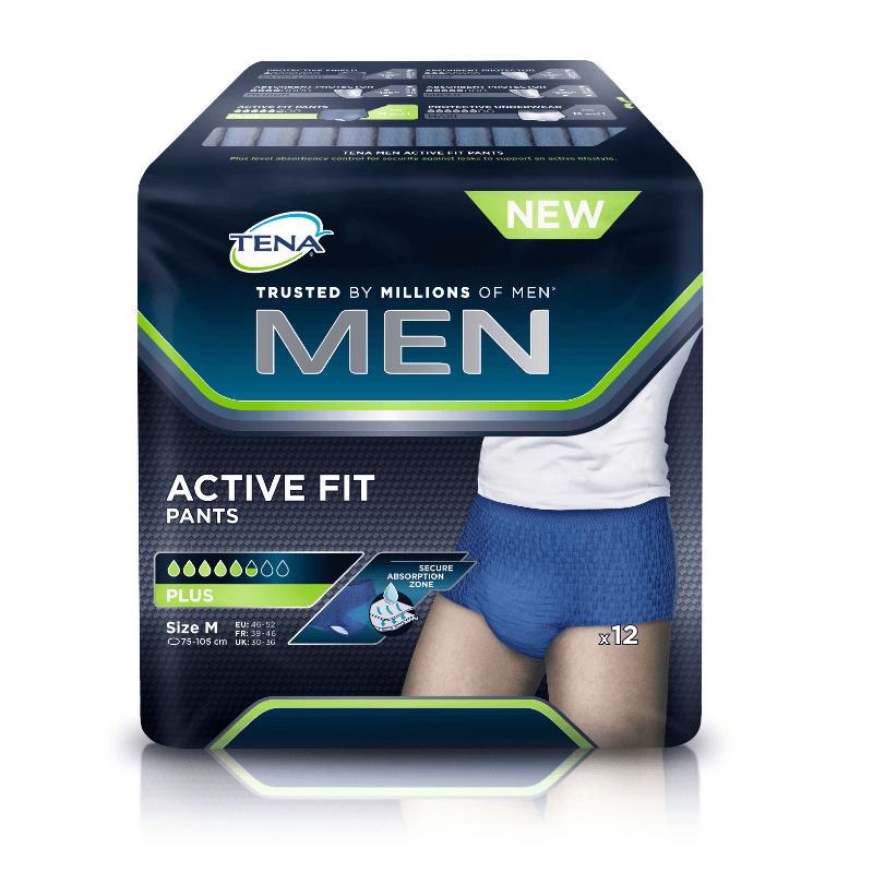 Tena Men Active Fit Pants M (12 pieces)