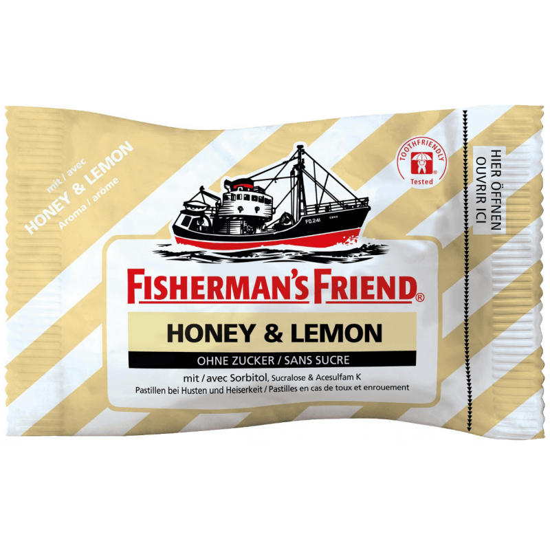 Fisherman's friend Miel et citron sans sucre (25g)