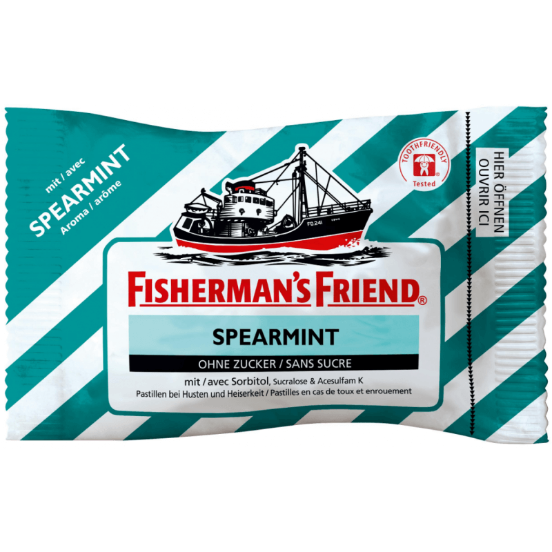 Fisherman's friend Spearmint without sugar (25g)