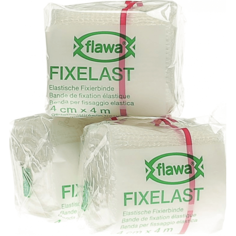 FLAWA Fixation Bandage Cellux 4cmx4m (20 pieces)
