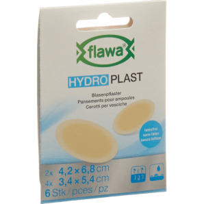 FLAWA HYDRO Blister Plasters 2 Sizes (6 pieces)