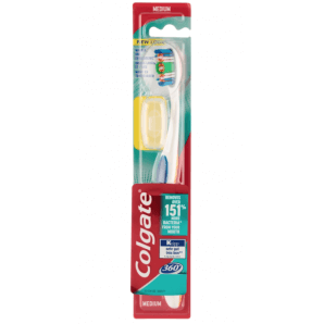 COLGATE 360 ° brosse à dents medium (1pc)