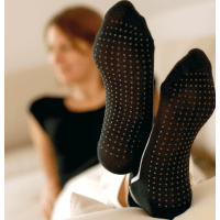 SISSEL® Yoga Socks / Yoga Socken in schwarz