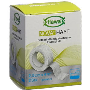 FLAWA NOVA HAFT bandage élastique auto-adhésif 2,5cmx4m (2 pièces)