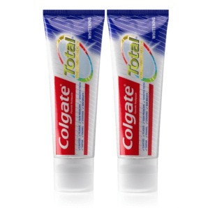 COLGATE Total PLUS HEALTHY WHITE du dentifrice (2x75ml)