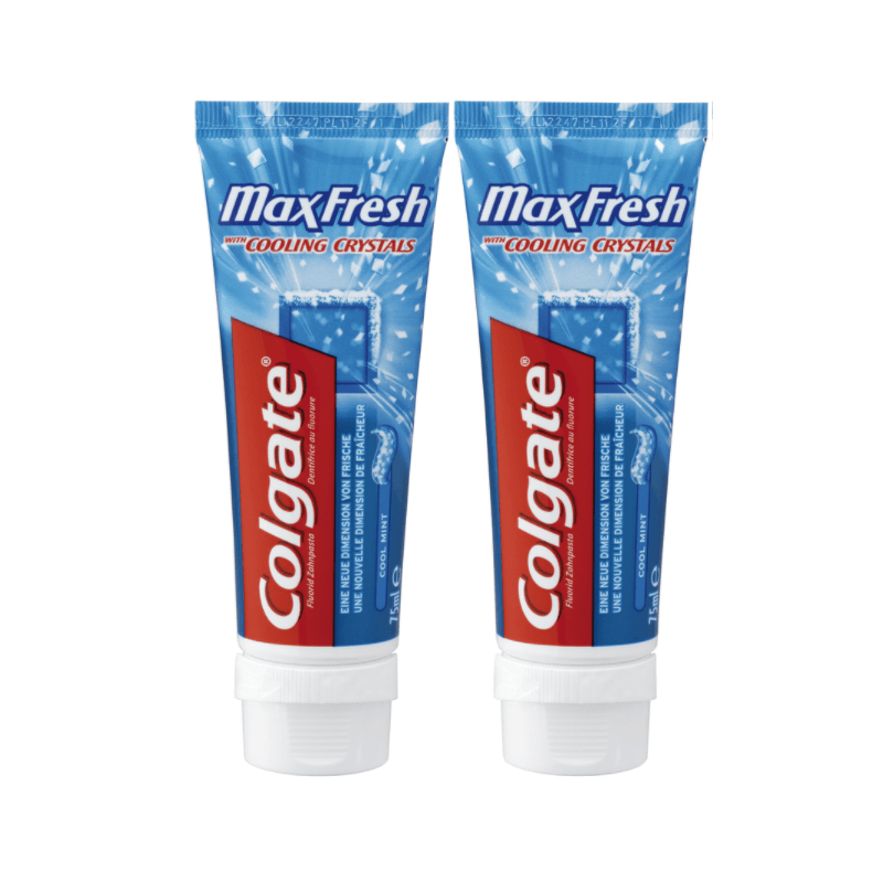 COLGATE Max Fresh Cool Mint toothpaste (2x75ml)