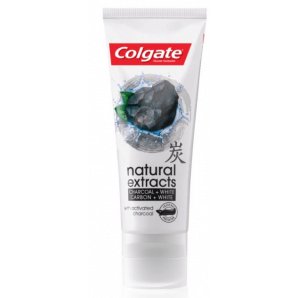 COLGATE natural extracts CHARCOAL & WHITE Zahnpasta (75ml)