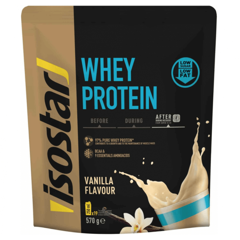 ISOSTAR Whey Protein Powder Vanilla Bags (570g)