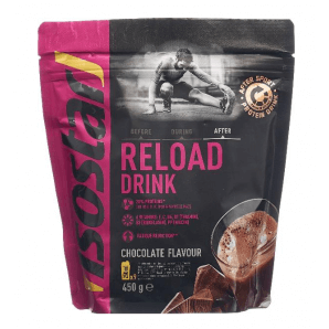 Isostar Reload Drink Powder Chocolate Bag (450g)