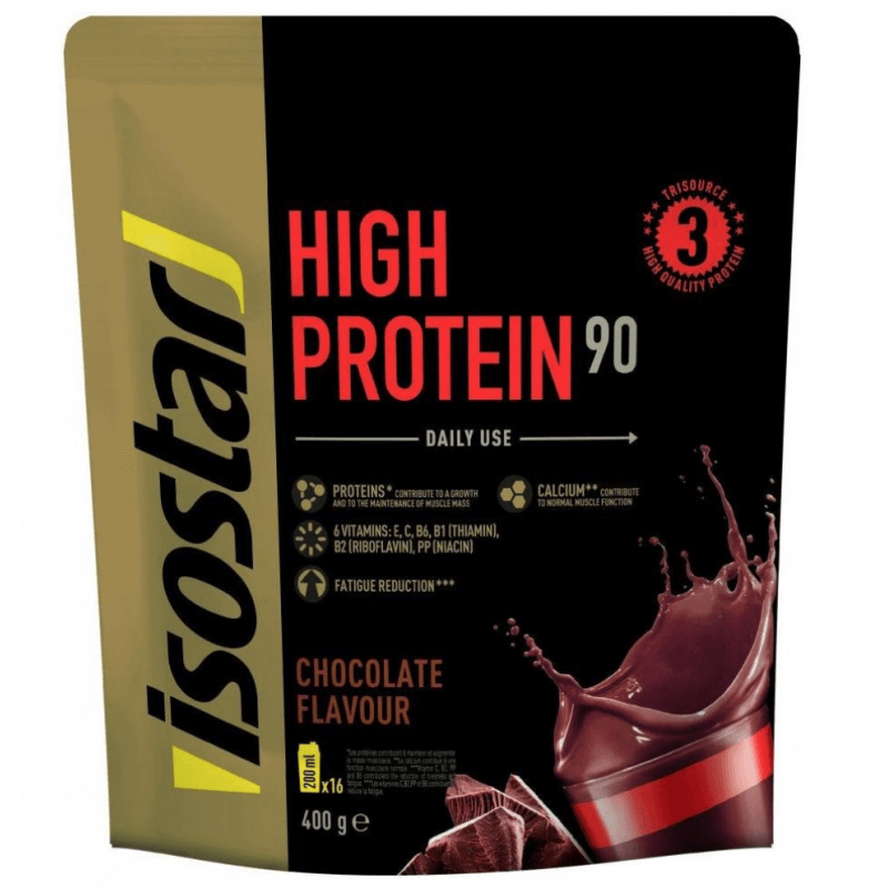ISOSTAR High Protein 90 sachet de chocolat en poudre (400g)