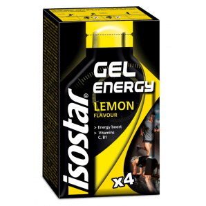 isostar Energy Gel Lemon (4x35g)