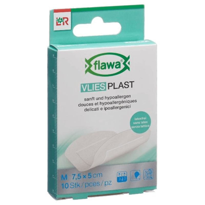 FLAWA Non Woven Plasters 7.5x5cm (10 pieces)