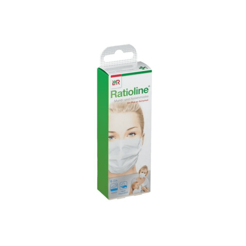 Ratioline mouth and nose mask (6 pieces)