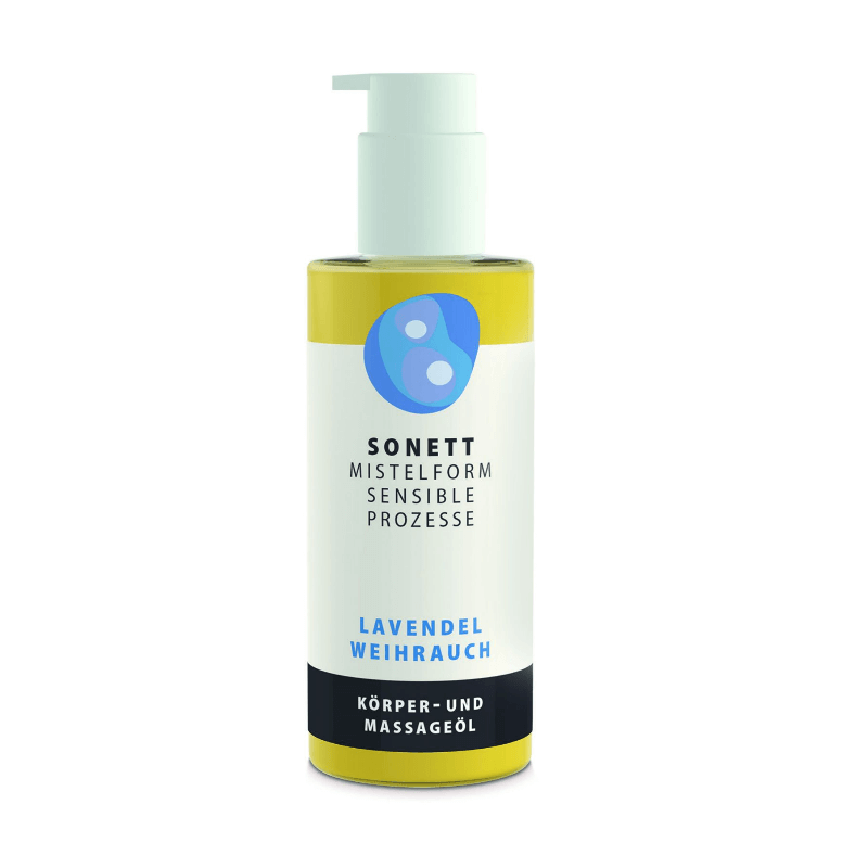 Sonett Mistletoe Massage Oil Lavender Incense (145ml)
