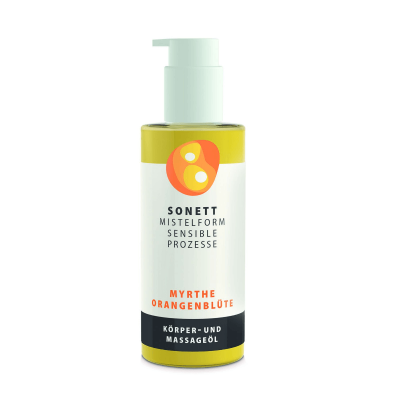 Sonett Mistletoe Massage Oil Myrtle Orange Blossom (145ml)